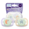 Philips Avent Ultra Start smoczek świecący w ciemności, 2 szt.
