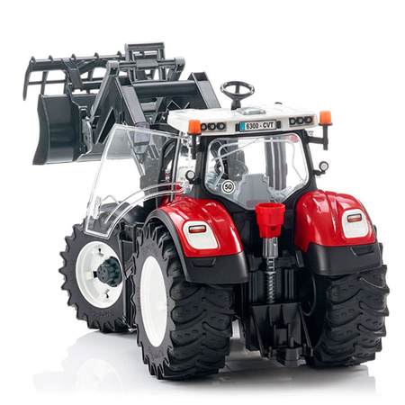Traktor Steyr 6300 Terrus CVT z ładowarką czołową 03181 Bruder
