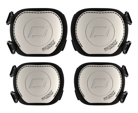 SCOOTANDRIDE Zestaw ochraniaczy dla dzieci XXS Ash