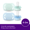 Philips Avent Ultra Start smoczek ortodontyczny, 0-2 m, 2 szt.