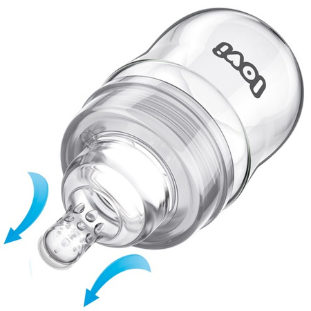 Lovi Butelka szklana Diamond Glass Botanic 250 ml