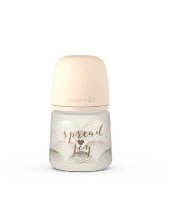 Suavinex Butelka o wolnym przepływie smoczek Sx Pro 150 ml Spread Joy