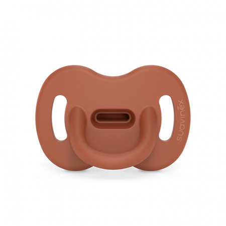 Suavinex Smoczek 100% SILIKONOWY 0-6M SX PRO COLOUR ESSENCE CEGLASTY