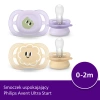 Philips Avent Ultra Start smoczek ortodontyczny, 0-2 m, 2 szt.