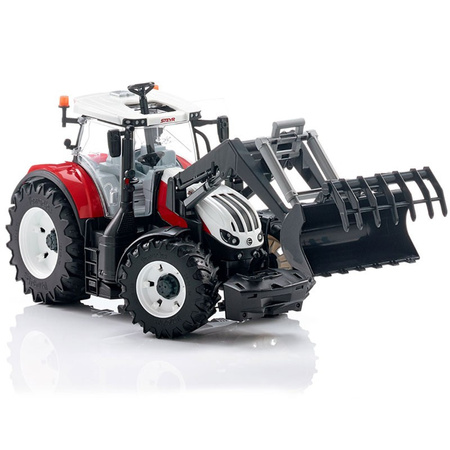 Traktor Steyr 6300 Terrus CVT z ładowarką czołową 03181 Bruder