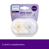 Philips Avent Ultra Start smoczek ortodontyczny, 0-2 m, 2 szt.