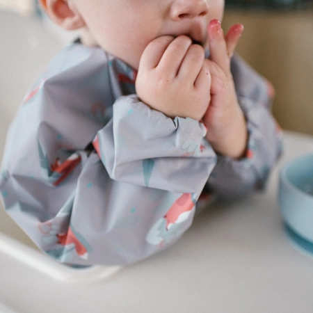 Babyono Śliniak z długim rękawem Fox