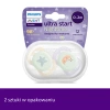 Philips Avent Ultra Start smoczek świecący w ciemności, 2 szt.