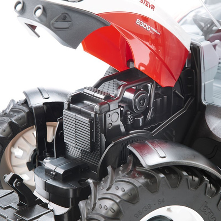 Traktor Steyr 6300 Terrus CVT z ładowarką czołową 03181 Bruder
