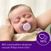 Philips Avent Ultra Start smoczek ortodontyczny, 0-2 m, 2 szt.