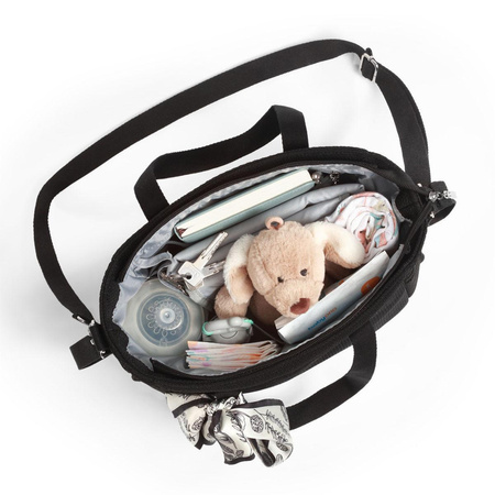  BABYONO Torba carmen dla mamy spacerowa do wózka czarna