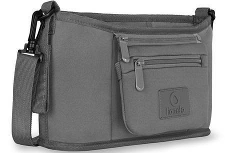 Lionelo Little Cube - poręczny organizer do wózka Grey Stone