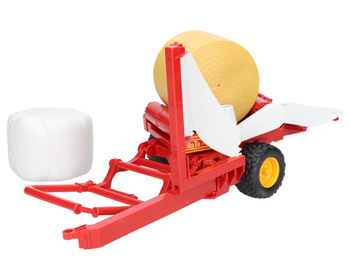 Owijarka sprasowanego siana Bruder