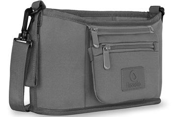 Lionelo Little Cube - poręczny organizer do wózka Grey Stone